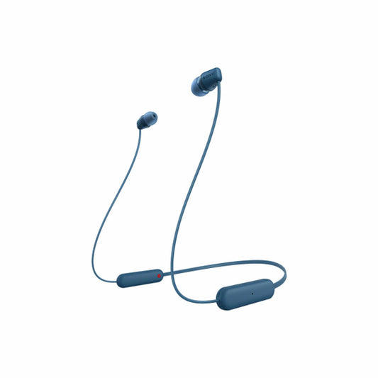 Bluetooth Headphones Sony WI-C100 Blue, Sony, Electronics, Mobile communication and accessories, bluetooth-headphones-sony-wi-c100-blue-1, Brand_Sony, category-reference-2609, category-reference-2642, category-reference-2847, category-reference-t-19653, category-reference-t-21312, category-reference-t-25535, category-reference-t-4036, category-reference-t-4037, computers / peripherals, Condition_NEW, entertainment, music, office, Price_20 - 50, telephones & tablets, Teleworking, RiotNook