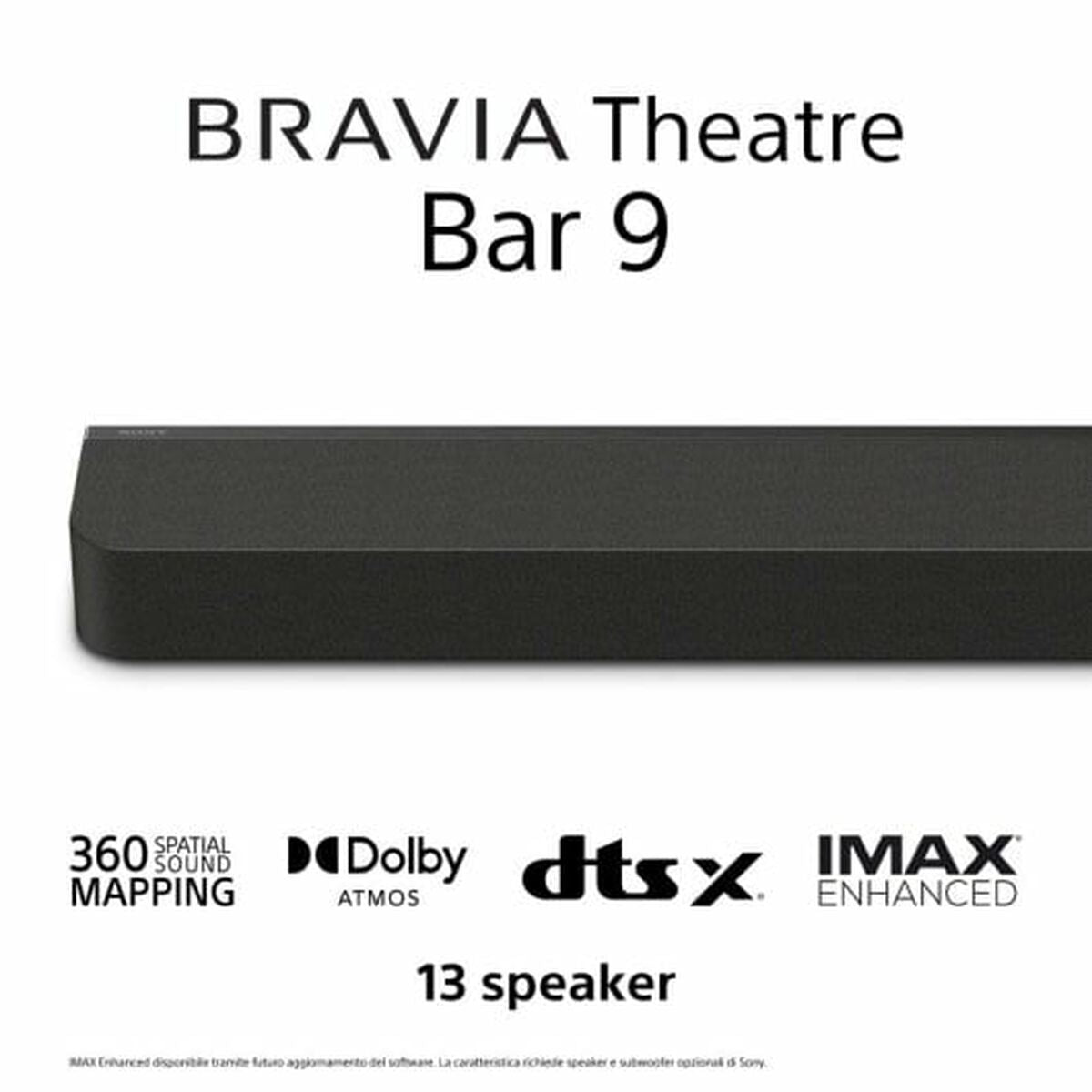 Soundbar Sony BRAVIA  Black, Sony, Electronics, Audio and Hi-Fi equipment, soundbar-sony-bravia-black, Brand_Sony, category-reference-2609, category-reference-2882, category-reference-2925, category-reference-t-19653, category-reference-t-7441, category-reference-t-7442, category-reference-t-7448, cinema and television, Condition_NEW, entertainment, music, Price_+ 1000, Teleworking, RiotNook