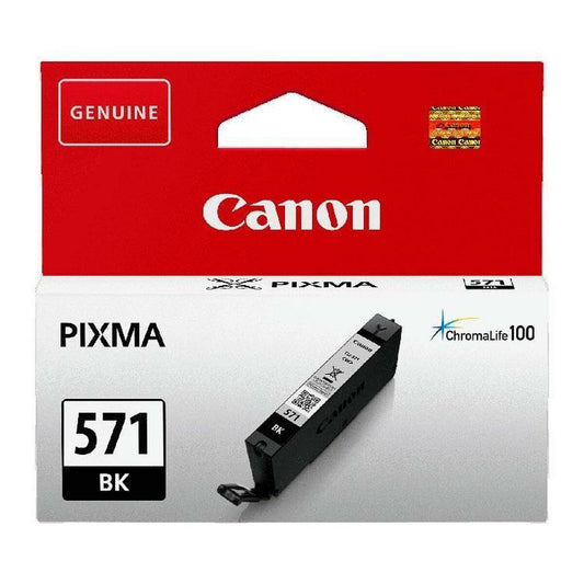 Original Ink Cartridge Canon CLI-571BK Black, Canon, Computing, Printers and accessories, original-ink-cartridge-canon-cli-571bk-black, Brand_Canon, category-reference-2609, category-reference-2642, category-reference-2874, category-reference-t-19685, category-reference-t-19911, category-reference-t-21377, category-reference-t-25688, Condition_NEW, office, Price_20 - 50, Teleworking, RiotNook