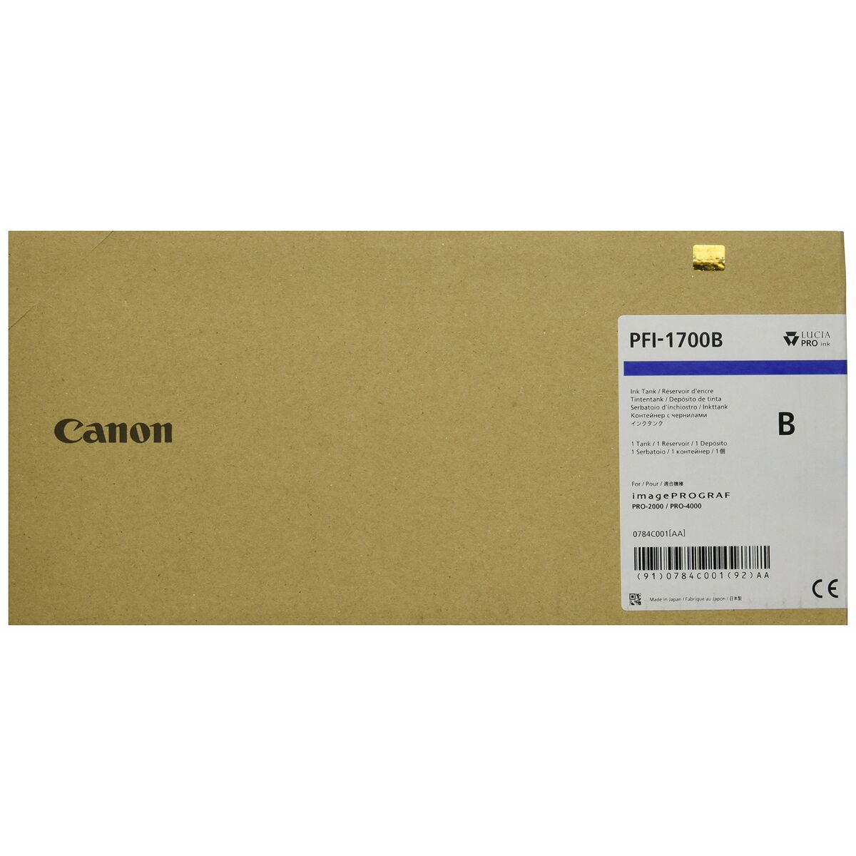 Original Ink Cartridge Canon 0784C001AA Blue, Canon, Computing, Printers and accessories, original-ink-cartridge-canon-0784c001aa-blue, Brand_Canon, category-reference-2609, category-reference-2642, category-reference-2645, category-reference-t-19685, category-reference-t-19911, category-reference-t-21378, category-reference-t-25693, computers / peripherals, Condition_NEW, office, Price_300 - 400, Teleworking, RiotNook