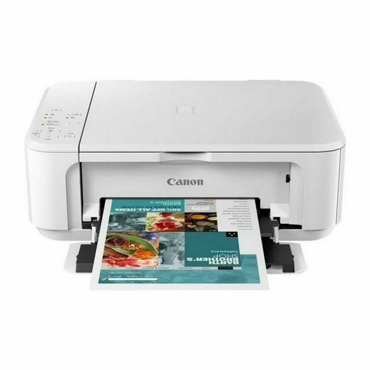 Multifunction Printer Canon Pixma MG3650S 10 ppm WIFI, Canon, Computing, Printers and accessories, multifunction-printer-canon-pixma-mg3650s-10-ppm-wifi, Brand_Canon, category-reference-2609, category-reference-2642, category-reference-2645, category-reference-t-19685, category-reference-t-19911, category-reference-t-21378, Colour_Black, Colour_White, computers / peripherals, Condition_NEW, office, Price_50 - 100, Teleworking, RiotNook