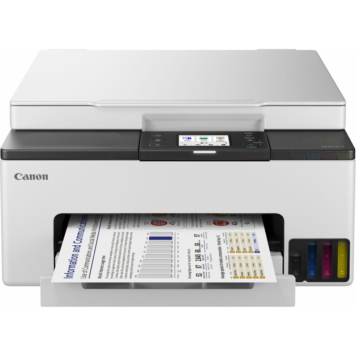 Multifunction Printer Canon MAXIFY GX1050, Canon, Computing, Printers and accessories, multifunction-printer-canon-maxify-gx1050-1, Brand_Canon, category-reference-2609, category-reference-2642, category-reference-2645, category-reference-t-19685, category-reference-t-19911, category-reference-t-21378, category-reference-t-25692, computers / peripherals, Condition_NEW, office, Price_300 - 400, Teleworking, RiotNook