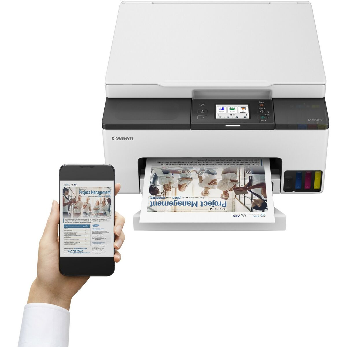 Multifunction Printer Canon MAXIFY GX1050, Canon, Computing, Printers and accessories, multifunction-printer-canon-maxify-gx1050-1, Brand_Canon, category-reference-2609, category-reference-2642, category-reference-2645, category-reference-t-19685, category-reference-t-19911, category-reference-t-21378, category-reference-t-25692, computers / peripherals, Condition_NEW, office, Price_300 - 400, Teleworking, RiotNook