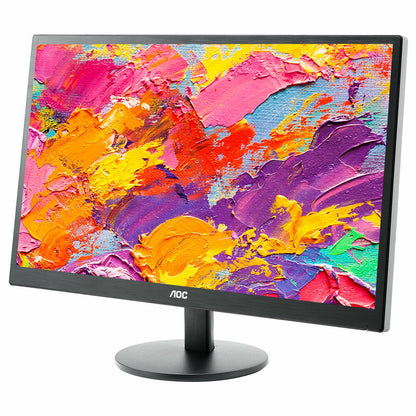 Monitor AOC M2470SWH             23,6" FHD LED, AOC, Computing, monitor-aoc-m2470swh-23-6-fhd-led, :AMD, :AMD Freesync, :Full HD, Brand_AOC, category-reference-2609, category-reference-2642, category-reference-2644, category-reference-t-19685, computers / peripherals, Condition_NEW, office, Price_100 - 200, Teleworking, RiotNook