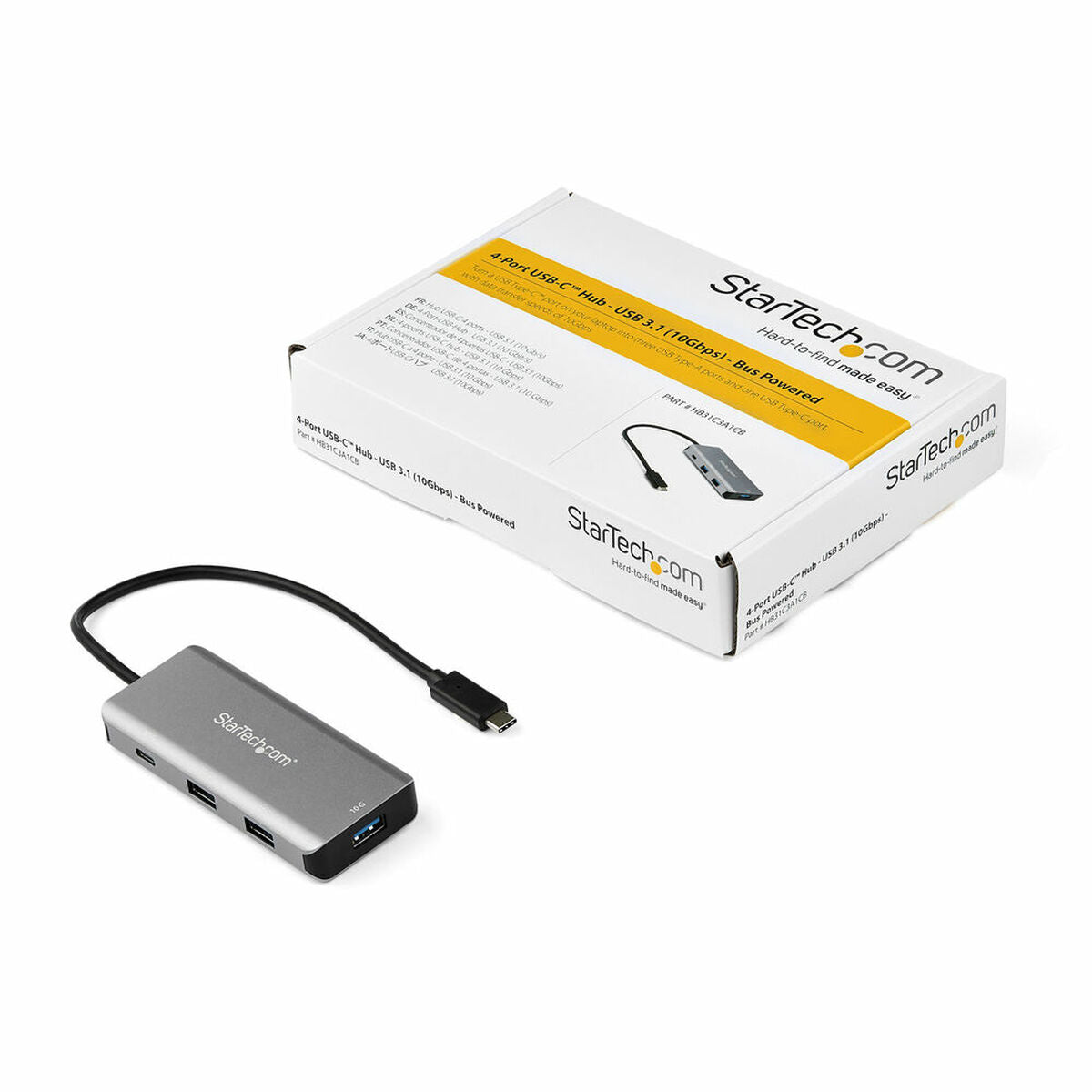 USB Hub Startech HB31C3A1CB, Startech, Computing, Accessories, usb-hub-startech-hb31c3a1cb, Brand_Startech, category-reference-2609, category-reference-2803, category-reference-2829, category-reference-t-19685, category-reference-t-19908, Condition_NEW, networks/wiring, Price_50 - 100, Teleworking, RiotNook