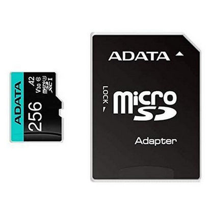 Micro SD Card Adata AUSDX256GUI3V30SA2 256 GB, Adata, Computing, Data storage, micro-sd-card-adata-ausdx256gui3v30sa2-256-gb, Brand_Adata, category-reference-2609, category-reference-2803, category-reference-2813, category-reference-t-19685, category-reference-t-19909, category-reference-t-21355, category-reference-t-25632, category-reference-t-29820, computers / components, Condition_NEW, Price_20 - 50, Teleworking, RiotNook