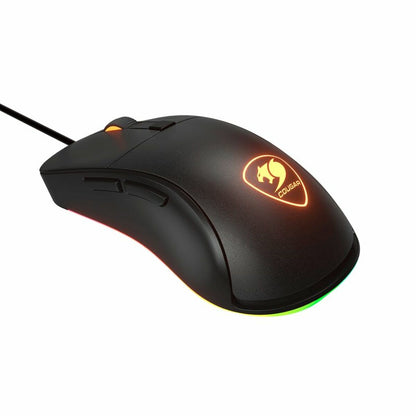 Mouse Cougar 3MSEXWOMB.0001 Black, Cougar, Computing, Accessories, mouse-cougar-3msexwomb-0001-black, Brand_Cougar, category-reference-2609, category-reference-2642, category-reference-2656, category-reference-t-19685, category-reference-t-19908, category-reference-t-21353, computers / peripherals, Condition_NEW, office, Price_50 - 100, Teleworking, RiotNook
