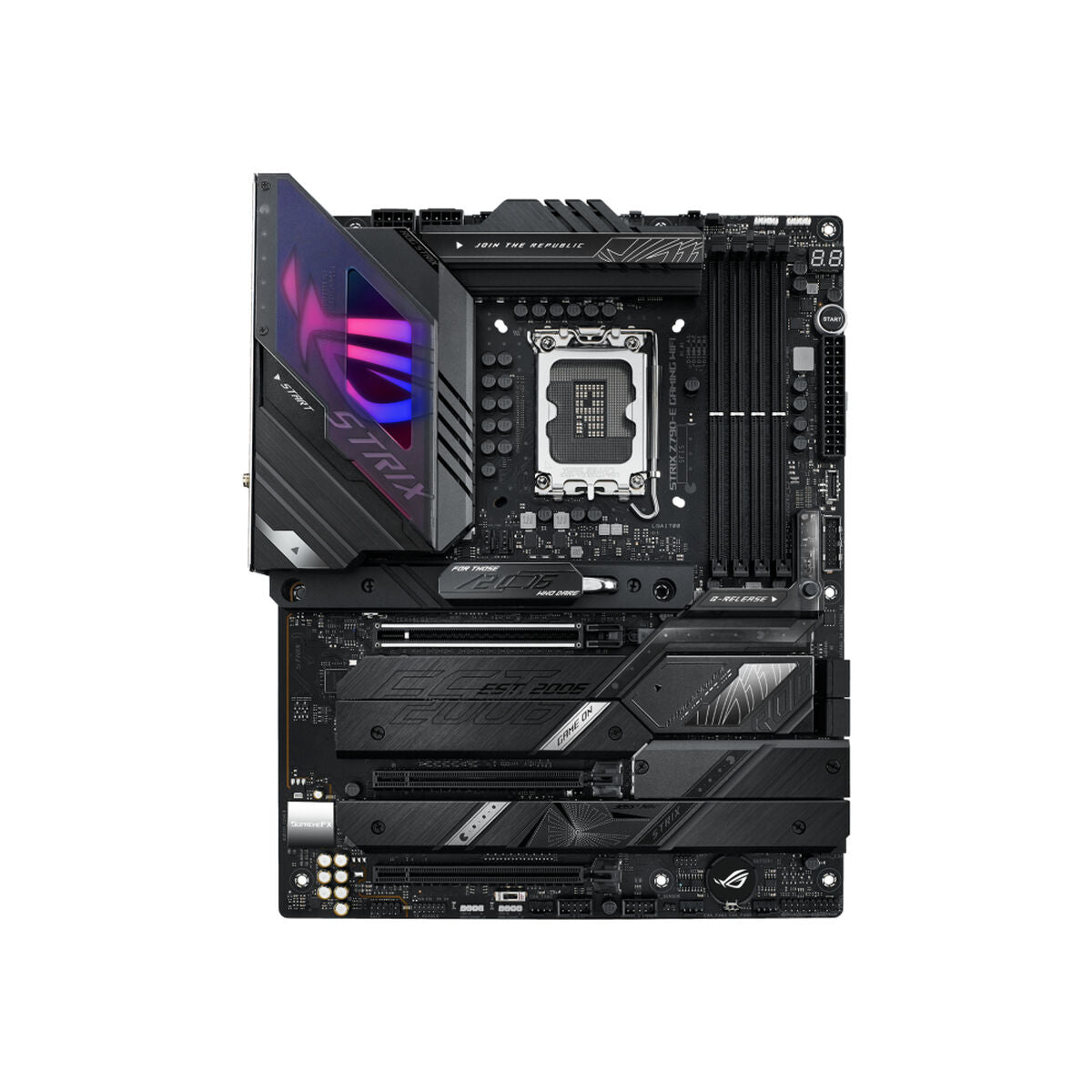 Motherboard Asus ROG STRIX Z790-E GAMING WIFI Intel Intel Z790 Express LGA 1700, Asus, Computing, Components, motherboard-asus-rog-strix-z790-e-gaming-wifi-intel-intel-z790-express-lga-1700, Brand_Asus, category-reference-2609, category-reference-2803, category-reference-2804, category-reference-t-19685, category-reference-t-19912, category-reference-t-21360, computers / components, Condition_NEW, Price_400 - 500, Teleworking, RiotNook