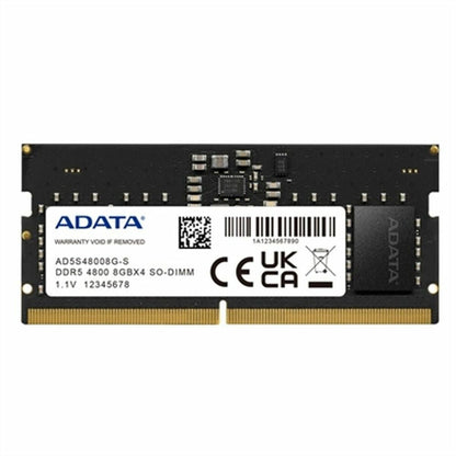 RAM Memory Adata AD5S48008G-S 8 GB DDR5 4800 MHZ, Adata, Computing, Components, ram-memory-adata-ad5s48008g-s-8-gb-ddr5-4800-mhz, Brand_Adata, category-reference-2609, category-reference-2803, category-reference-2807, category-reference-t-19685, category-reference-t-19912, category-reference-t-21360, computers / components, Condition_NEW, Price_20 - 50, RiotNook