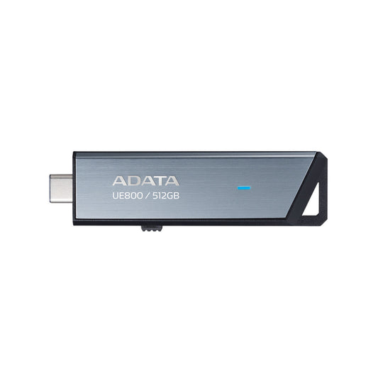 USB stick Adata AELI-UE800-512G-CSG 512 GB Black Steel, Adata, Computing, Data storage, usb-stick-adata-aeli-ue800-512g-csg-512-gb-black-steel, Brand_Adata, category-reference-2609, category-reference-2803, category-reference-2817, category-reference-t-19685, category-reference-t-19909, category-reference-t-21355, category-reference-t-25636, computers / components, Condition_NEW, Price_50 - 100, Teleworking, RiotNook