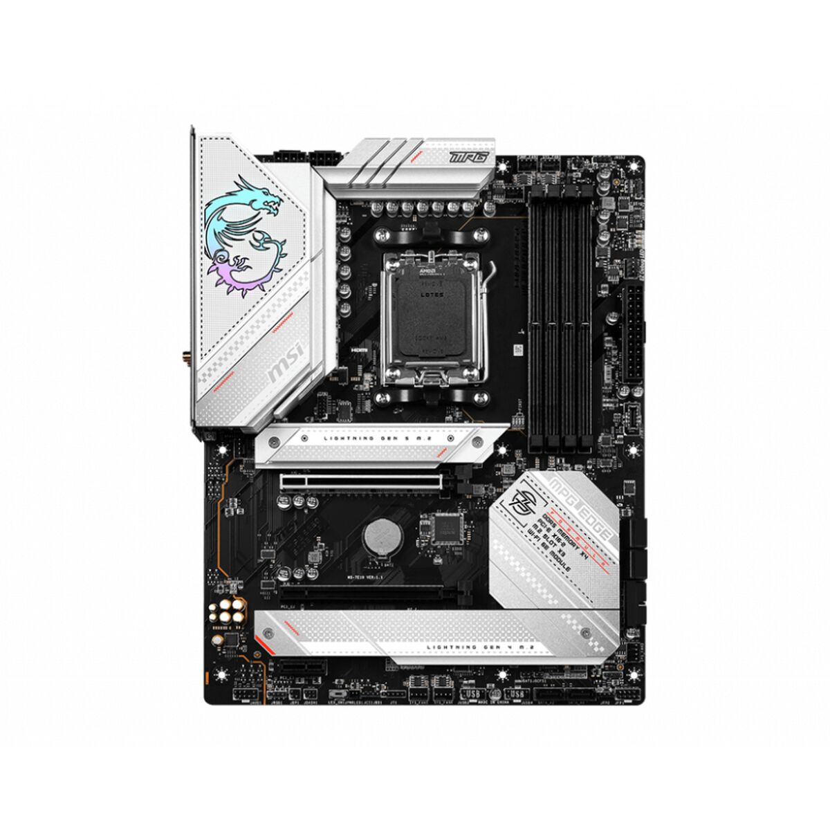 Motherboard MSI MPG B650 EDGE WI-FI AMD AM5 AMD AMD B650, MSI, Computing, Components, motherboard-msi-mpg-b650-edge-wi-fi-amd-am5-amd-amd-b650, Brand_MSI, category-reference-2609, category-reference-2803, category-reference-2804, category-reference-t-19685, category-reference-t-19912, category-reference-t-21360, category-reference-t-25660, computers / components, Condition_NEW, Price_200 - 300, Teleworking, RiotNook