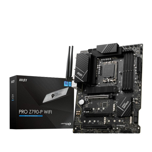 Motherboard MSI PRO Z790-P WIFI LGA 1700, MSI, Computing, Components, motherboard-msi-pro-z790-p-wifi-lga-1700, Brand_MSI, category-reference-2609, category-reference-2803, category-reference-2804, category-reference-t-19685, category-reference-t-19912, category-reference-t-21360, category-reference-t-25660, computers / components, Condition_NEW, Price_200 - 300, Teleworking, RiotNook