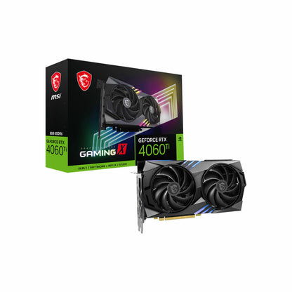 Graphics card MSI GeForce RTX 4060 Ti GAMING X 8G 8 GB GDDR6 Geforce RTX 4060 Ti 8 GB RAM GDDR6 GDDR6X, MSI, Computing, Components, graphics-card-msi-geforce-rtx-4060-ti-gaming-x-8g-8-gb-gddr6-geforce-rtx-4060-ti-8-gb-ram-gddr6-gddr6x, Brand_MSI, category-reference-2609, category-reference-2803, category-reference-2812, category-reference-t-19685, category-reference-t-19912, category-reference-t-21360, computers / components, Condition_NEW, Price_500 - 600, Teleworking, RiotNook
