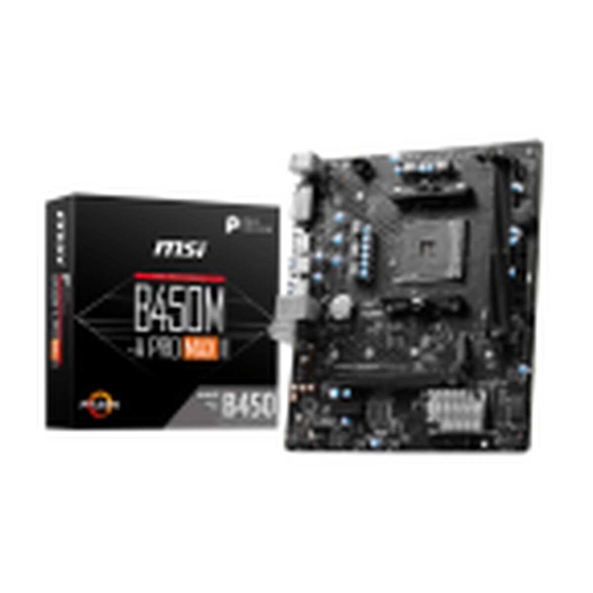 Motherboard MSI B450M-A PRO MAX II  AMD B450 AMD AMD AM4, MSI, Computing, Components, motherboard-msi-b450m-a-pro-max-ii-amd-b450-amd-amd-am4, Brand_MSI, category-reference-2609, category-reference-2803, category-reference-2804, category-reference-t-19685, category-reference-t-19912, category-reference-t-21360, category-reference-t-25660, computers / components, Condition_NEW, Price_50 - 100, Teleworking, RiotNook