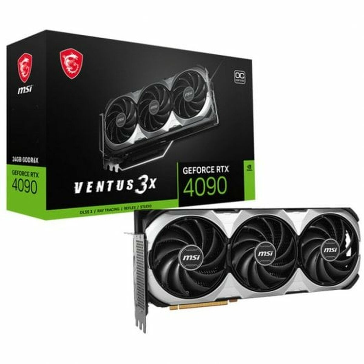 Graphics card MSI GEFORCE RTX 4090 VENTUS 3X E 24G OC 24 GB GDDR6 NVIDIA GeForce RTX 4090, MSI, Computing, Components, graphics-card-msi-geforce-rtx-4090-ventus-3x-e-24g-oc-24-gb-gddr6-nvidia-geforce-rtx-4090, Brand_MSI, category-reference-2609, category-reference-2803, category-reference-2812, category-reference-t-19685, category-reference-t-19912, category-reference-t-21360, category-reference-t-25665, computers / components, Condition_NEW, Price_+ 1000, Teleworking, RiotNook