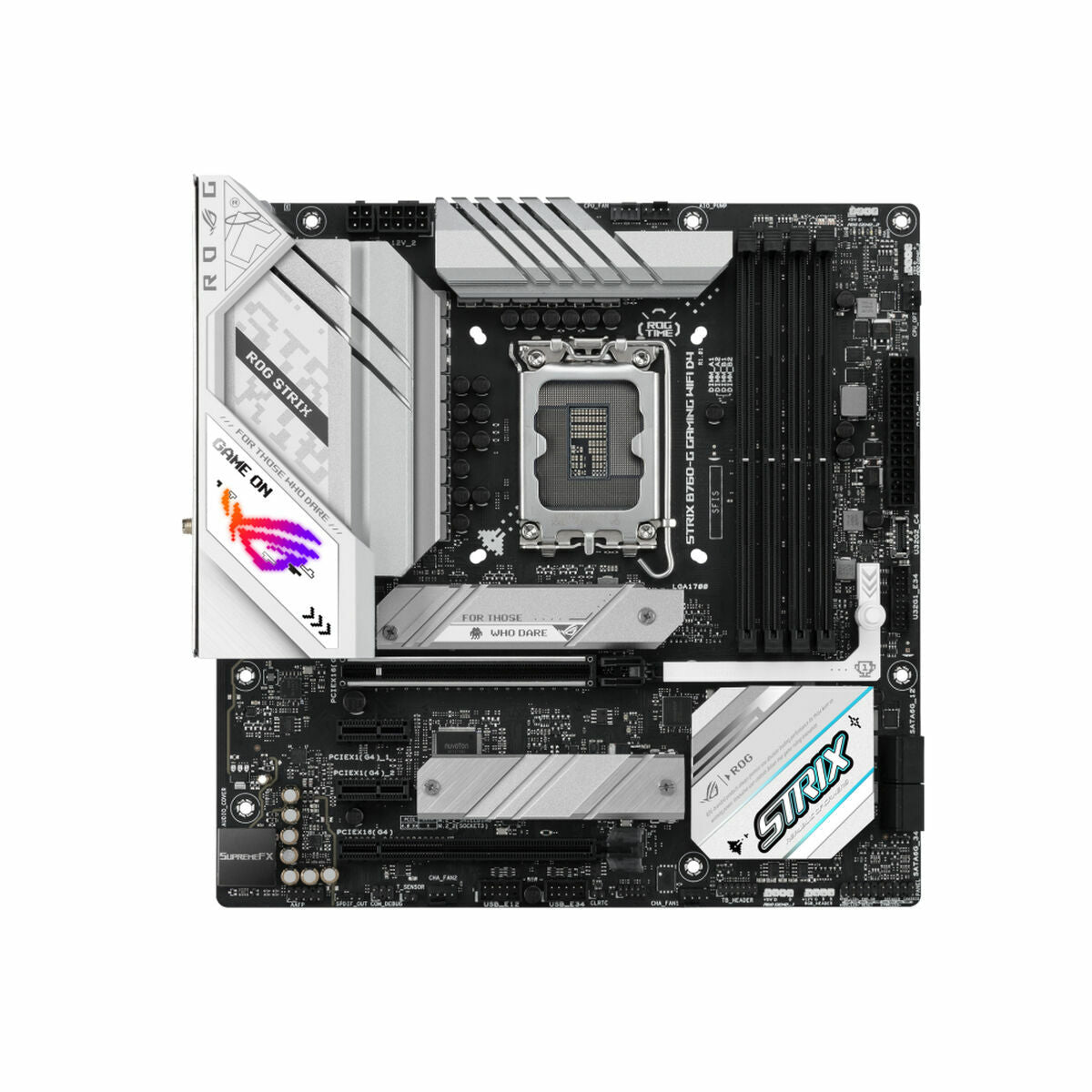 Motherboard Asus ROG STRIX B760-G GAMING WF LGA 1700, Asus, Computing, Components, motherboard-asus-rog-strix-b760-g-gaming-wf-lga-1700, Brand_Asus, category-reference-2609, category-reference-2803, category-reference-2804, category-reference-t-19685, category-reference-t-19912, category-reference-t-21360, category-reference-t-25660, computers / components, Condition_NEW, Price_200 - 300, Teleworking, RiotNook