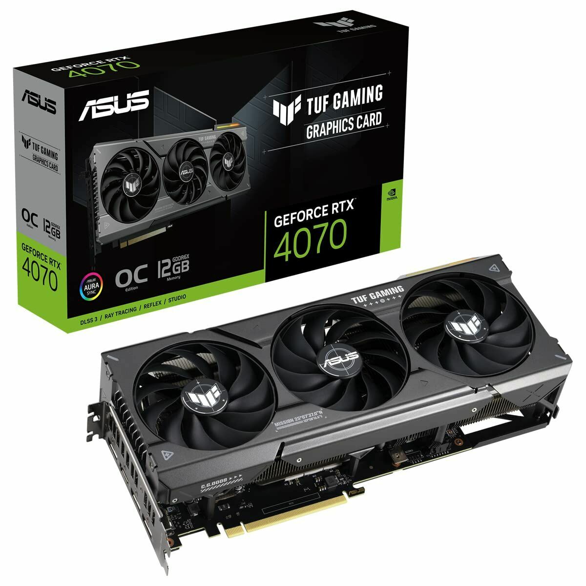 Graphics card Asus GeForce RTX 4070 12 GB GDDR6X 12 GB RAM GEFORCE RTX 4070, Asus, Computing, Components, graphics-card-asus-geforce-rtx-4070-12-gb-gddr6x-12-gb-ram-geforce-rtx-4070, Brand_Asus, category-reference-2609, category-reference-2803, category-reference-2812, category-reference-t-19685, category-reference-t-19912, category-reference-t-21360, computers / components, Condition_NEW, Price_700 - 800, Teleworking, RiotNook