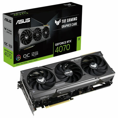 Graphics card Asus GeForce RTX 4070 12 GB GDDR6X 12 GB RAM GEFORCE RTX 4070, Asus, Computing, Components, graphics-card-asus-geforce-rtx-4070-12-gb-gddr6x-12-gb-ram-geforce-rtx-4070, Brand_Asus, category-reference-2609, category-reference-2803, category-reference-2812, category-reference-t-19685, category-reference-t-19912, category-reference-t-21360, computers / components, Condition_NEW, Price_700 - 800, Teleworking, RiotNook