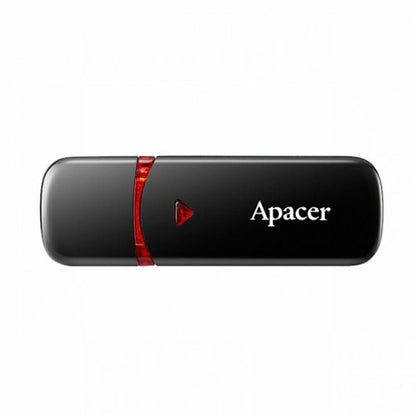 USB stick Apacer AP32GAH333B-1 Black 32 GB, Apacer, Computing, Data storage, usb-stick-apacer-ap32gah333b-1-black-32-gb, Brand_Apacer, category-reference-2609, category-reference-2803, category-reference-2817, category-reference-t-19685, category-reference-t-19909, category-reference-t-21355, category-reference-t-25636, computers / components, Condition_NEW, Price_20 - 50, Teleworking, RiotNook