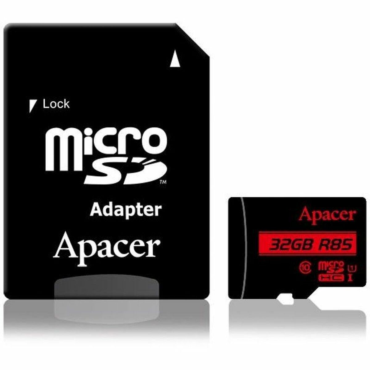 Micro SD Card Apacer AP32GMCSH10U5-R 32 GB, Apacer, Computing, Data storage, micro-sd-card-apacer-ap32gmcsh10u5-r-32-gb, Brand_Apacer, category-reference-2609, category-reference-2803, category-reference-2813, category-reference-t-19685, category-reference-t-19909, category-reference-t-21355, category-reference-t-25632, category-reference-t-29820, computers / components, Condition_NEW, Price_20 - 50, Teleworking, RiotNook