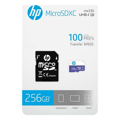 Micro SD Memory Card with Adaptor HP HFUD 256 GB, HP, Computing, Data storage, micro-sd-memory-card-with-adaptor-hp-hfud-256-gb, :Ultra HD, Brand_HP, category-reference-2609, category-reference-2803, category-reference-2813, category-reference-t-19685, category-reference-t-19909, category-reference-t-21355, category-reference-t-25632, computers / components, Condition_NEW, ferretería, Price_50 - 100, RiotNook