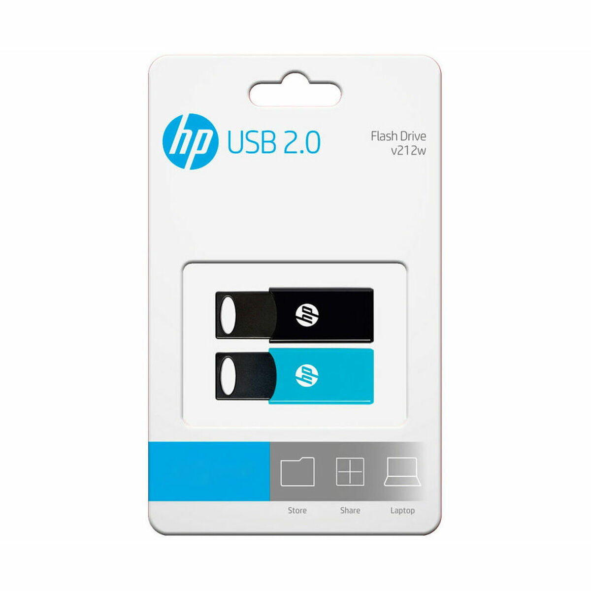 USB stick HP 4712847099760 USB 2.0 64GB 2 Units Black 64 GB, HP, Computing, Data storage, usb-stick-hp-4712847099760-usb-2-0-64gb-2-units-black-64-gb, Brand_HP, category-reference-2609, category-reference-2803, category-reference-2817, category-reference-t-19685, category-reference-t-19909, category-reference-t-21355, computers / components, Condition_NEW, Price_20 - 50, RiotNook