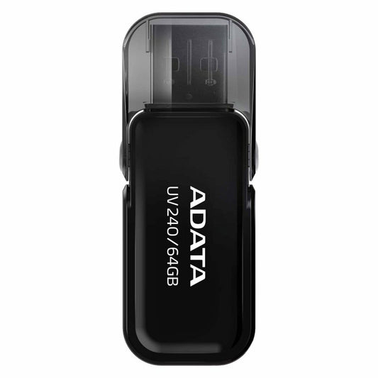 USB stick Adata AUV240-64G-RBK 64 GB, Adata, Computing, Data storage, usb-stick-adata-auv240-64g-rbk-64-gb, Brand_Adata, category-reference-2609, category-reference-2803, category-reference-2817, category-reference-t-19685, category-reference-t-19909, category-reference-t-21355, computers / components, Condition_NEW, Price_20 - 50, Teleworking, RiotNook