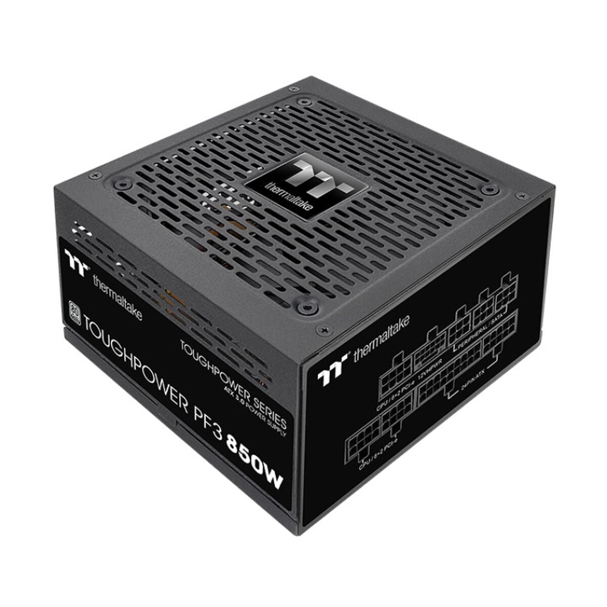 Power supply THERMALTAKE PS-TPD-0850FNFAPE-3 850 W 80 PLUS Titanium, THERMALTAKE, Computing, Components, power-supply-thermaltake-ps-tpd-0850fnfape-3-850-w-80-plus-titanium, Brand_THERMALTAKE, category-reference-2609, category-reference-2803, category-reference-2816, category-reference-t-19685, category-reference-t-19912, category-reference-t-21360, category-reference-t-25656, computers / components, Condition_NEW, ferretería, Price_200 - 300, Teleworking, RiotNook