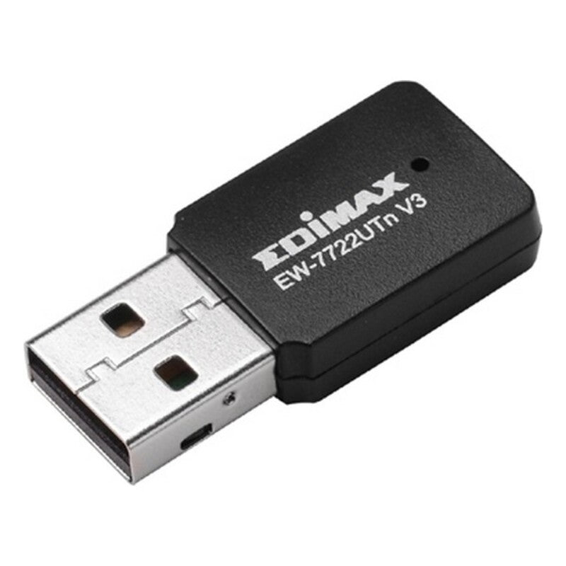 Wi-Fi Network Card USB Edimax Desconocido 300 Mbps, Edimax, Computing, Components, wi-fi-network-card-usb-edimax-desconocido-300-mbps, Brand_Edimax, category-reference-2609, category-reference-2803, category-reference-2811, category-reference-t-19685, category-reference-t-19912, category-reference-t-21360, computers / components, Condition_NEW, Price_20 - 50, Teleworking, RiotNook