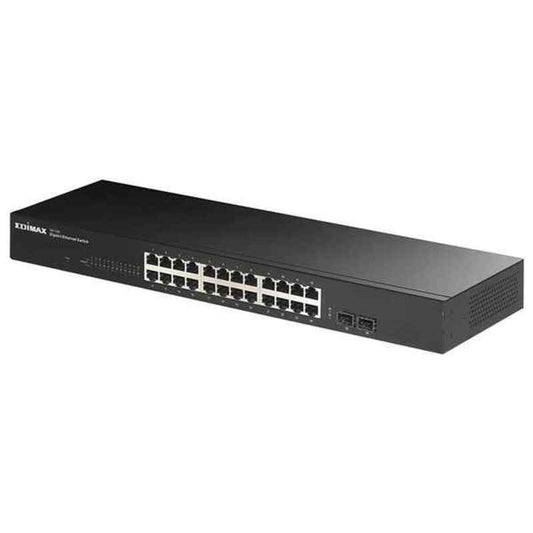 Cabinet Switch Edimax GS-1026 V3 Gigabit Ethernet 52 Gbps, Edimax, Computing, Network devices, cabinet-switch-edimax-gs-1026-v3-gigabit-ethernet-52-gbps, Brand_Edimax, category-reference-2609, category-reference-2803, category-reference-2827, category-reference-t-19685, category-reference-t-19914, Condition_NEW, networks/wiring, Price_100 - 200, Teleworking, RiotNook