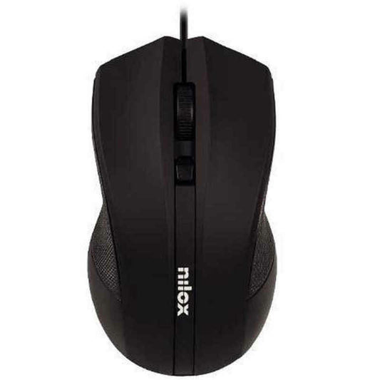 Mouse Nilox MOUSB1002 Black, Nilox, Computing, Accessories, mouse-nilox-mousb1002-black, Brand_Nilox, category-reference-2609, category-reference-2642, category-reference-2656, category-reference-t-19685, category-reference-t-19908, category-reference-t-21353, computers / peripherals, Condition_NEW, office, Price_20 - 50, Teleworking, RiotNook