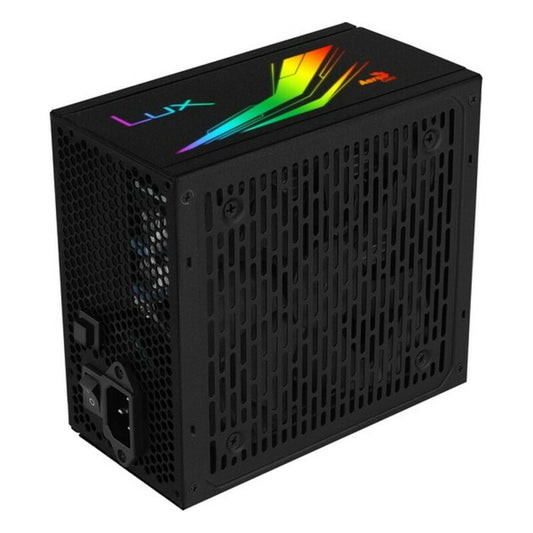 Power supply Aerocool LUXRGB650M RGB 650W ATX 650 W 80 Plus Bronze, Aerocool, Computing, Components, power-supply-aerocool-luxrgb650m-rgb-650w-atx-650-w-80-plus-bronze, Brand_Aerocool, category-reference-2609, category-reference-2803, category-reference-2816, category-reference-t-19685, category-reference-t-19912, category-reference-t-21360, category-reference-t-25656, computers / components, Condition_NEW, ferretería, Price_50 - 100, Teleworking, RiotNook