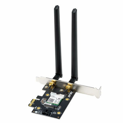 Wi-Fi Network Card Asus AX3000 3000 Mbps, Asus, Computing, Components, wi-fi-network-card-asus-ax3000-3000-mbps, Brand_Asus, category-reference-2609, category-reference-2803, category-reference-2811, category-reference-t-19685, category-reference-t-19912, category-reference-t-21360, computers / components, Condition_NEW, Price_50 - 100, Teleworking, RiotNook