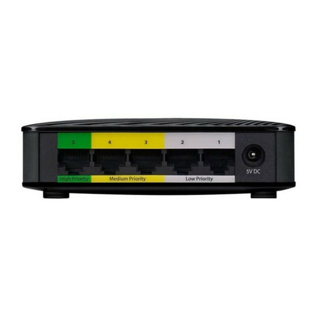 Desktop Switch ZyXEL GS-105SV2 LAN Black, ZyXEL, Computing, Network devices, desktop-switch-zyxel-gs-105sv2-lan-black, Brand_ZyXEL, category-reference-2609, category-reference-2803, category-reference-2827, category-reference-t-19685, category-reference-t-19914, Condition_NEW, networks/wiring, Price_20 - 50, Select your option_Gigabit (RJ45) x 5, Select your option_Gigabit (RJ45) x 8, Teleworking, RiotNook