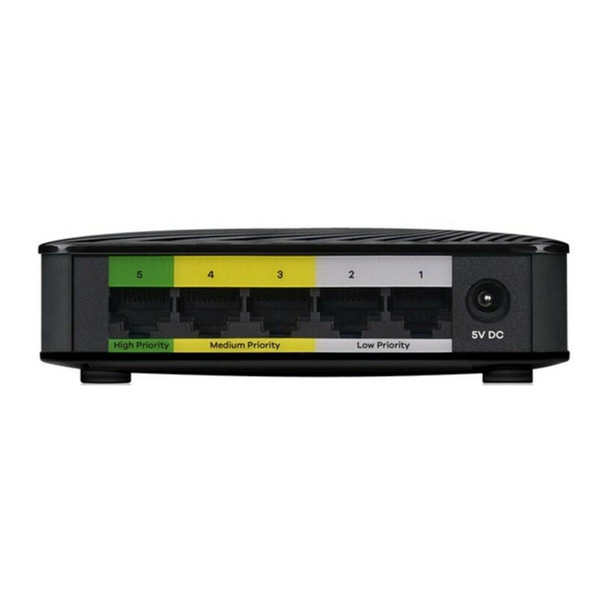 Desktop Switch ZyXEL GS-105SV2 LAN Black, ZyXEL, Computing, Network devices, desktop-switch-zyxel-gs-105sv2-lan-black, Brand_ZyXEL, category-reference-2609, category-reference-2803, category-reference-2827, category-reference-t-19685, category-reference-t-19914, Condition_NEW, networks/wiring, Price_20 - 50, Select your option_Gigabit (RJ45) x 5, Select your option_Gigabit (RJ45) x 8, Teleworking, RiotNook