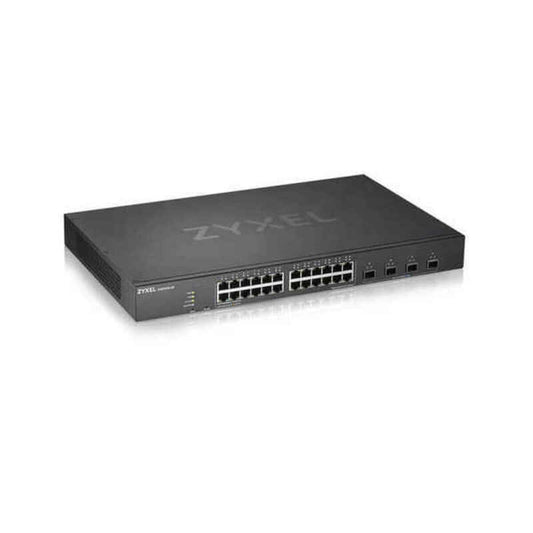 Switch ZyXEL ZY-XGS193028 128 Gbps, ZyXEL, Computing, Network devices, switch-zyxel-zy-xgs193028-128-gbps, Brand_ZyXEL, category-reference-2609, category-reference-2803, category-reference-2827, category-reference-t-19685, category-reference-t-19914, Condition_NEW, networks/wiring, Price_300 - 400, Teleworking, RiotNook