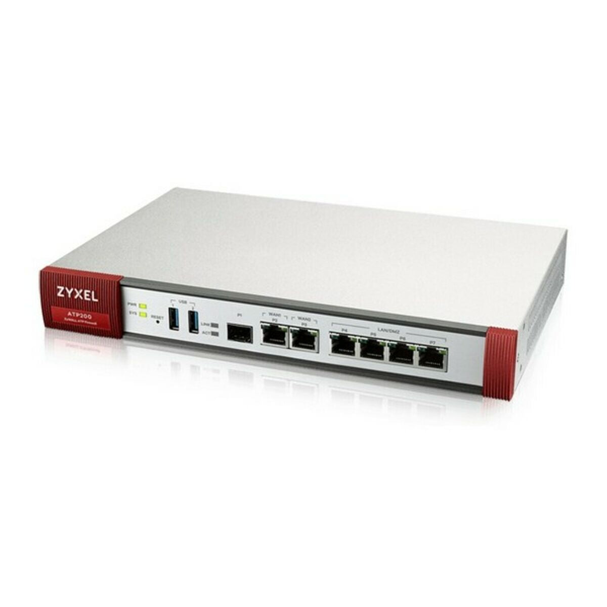 Firewall ZyXEL ATP200-EU0102F LAN 500-2000 Mbps, ZyXEL, Computing, Network devices, firewall-zyxel-atp200-eu0102f-lan-500-2000-mbps, Brand_ZyXEL, category-reference-2609, category-reference-2803, category-reference-2821, category-reference-t-19685, category-reference-t-19914, Condition_NEW, networks/wiring, Price_+ 1000, Teleworking, RiotNook