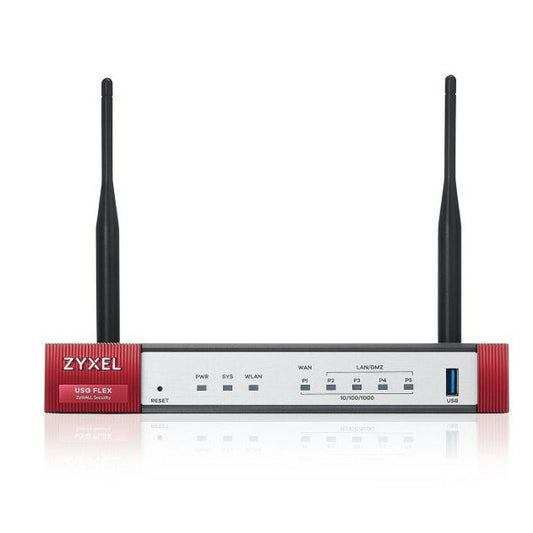 Router ZyXEL USGFLEX50AX-EU0101F, ZyXEL, Computing, Network devices, router-zyxel-usgflex50ax-eu0101f, Brand_ZyXEL, category-reference-2609, category-reference-2803, category-reference-2827, category-reference-t-19685, category-reference-t-19914, category-reference-t-21367, Condition_NEW, networks/wiring, Price_300 - 400, Teleworking, RiotNook