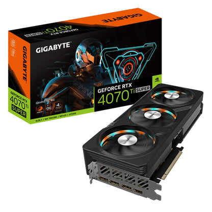 Graphics card Gigabyte RTX 4070 TI SUPER GAMING OC 16 GB GDDR6X, Gigabyte, Computing, Components, graphics-card-gigabyte-rtx-4070-ti-super-gaming-oc-16-gb-gddr6x, Brand_Gigabyte, category-reference-2609, category-reference-2803, category-reference-2812, category-reference-t-19685, category-reference-t-19912, category-reference-t-21360, category-reference-t-25665, computers / components, Condition_NEW, Price_+ 1000, Teleworking, RiotNook