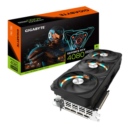 Graphics card Gigabyte RTX 4080 SUPER GAMING OC GEFORCE RTX 4080 SUPER 16 GB GDDR6X, Gigabyte, Computing, Components, graphics-card-gigabyte-rtx-4080-super-gaming-oc-geforce-rtx-4080-super-16-gb-gddr6x, Brand_Gigabyte, category-reference-2609, category-reference-2803, category-reference-2812, category-reference-t-19685, category-reference-t-19912, category-reference-t-21360, category-reference-t-25665, computers / components, Condition_NEW, Price_+ 1000, Teleworking, RiotNook