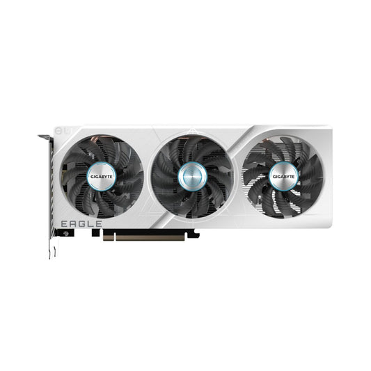 Graphics card Gigabyte RTX 4060 EAGLE OC ICE Geforce RTX 4060 8 GB GDDR6, Gigabyte, Computing, Components, graphics-card-gigabyte-rtx-4060-eagle-oc-ice-geforce-rtx-4060-8-gb-gddr6, Brand_Gigabyte, category-reference-2609, category-reference-2803, category-reference-2812, category-reference-t-19685, category-reference-t-19912, category-reference-t-21360, category-reference-t-25665, computers / components, Condition_NEW, Price_300 - 400, Teleworking, RiotNook