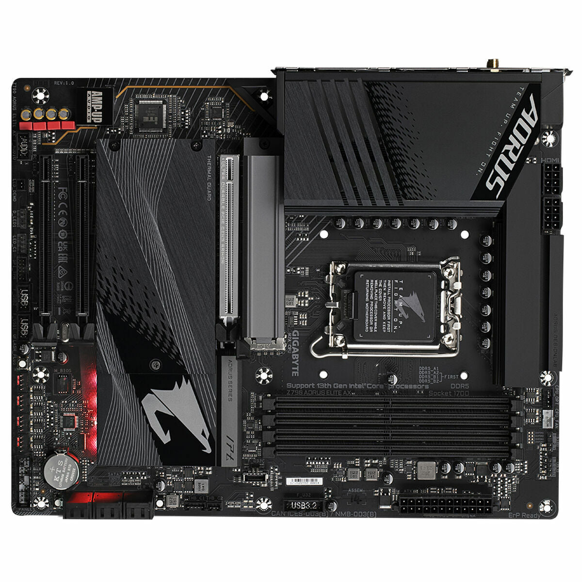 Motherboard Gigabyte Z790 AORUS ELITE AX Intel LGA 1700, Gigabyte, Computing, Components, motherboard-gigabyte-z790-aorus-elite-ax-intel-lga-1700, Brand_Gigabyte, category-reference-2609, category-reference-2803, category-reference-2804, category-reference-t-19685, category-reference-t-19912, category-reference-t-21360, computers / components, Condition_NEW, Price_200 - 300, Teleworking, RiotNook