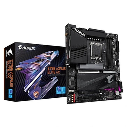 Motherboard Gigabyte Z790 AORUS ELITE AX LGA 1700, Gigabyte, Computing, Components, motherboard-gigabyte-z790-aorus-elite-ax-lga-1700, Brand_Gigabyte, category-reference-2609, category-reference-2803, category-reference-2804, category-reference-t-19685, category-reference-t-19912, category-reference-t-21360, category-reference-t-25660, computers / components, Condition_NEW, Price_200 - 300, Teleworking, RiotNook