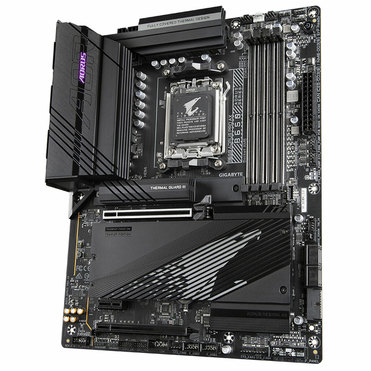 Motherboard Gigabyte B650 AORUS PRO AX AMD AM5 AMD B650 AMD, Gigabyte, Computing, Components, motherboard-gigabyte-b650-aorus-pro-ax-amd-am5-amd-b650-amd, Brand_Gigabyte, category-reference-2609, category-reference-2803, category-reference-2804, category-reference-t-19685, category-reference-t-19912, category-reference-t-21360, computers / components, Condition_NEW, Price_300 - 400, Teleworking, RiotNook