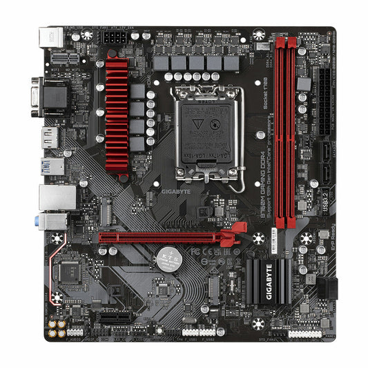Motherboard Gigabyte B760M GAMING DDR4, Gigabyte, Computing, Components, motherboard-gigabyte-b760m-gaming-ddr4, Brand_Gigabyte, category-reference-2609, category-reference-2803, category-reference-2804, category-reference-t-19685, category-reference-t-19912, category-reference-t-21360, computers / components, Condition_NEW, Price_100 - 200, Teleworking, RiotNook