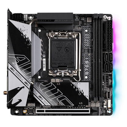 Motherboard Gigabyte B760I AORUS PRO DDR4, Gigabyte, Computing, Components, motherboard-gigabyte-b760i-aorus-pro-ddr4, Brand_Gigabyte, category-reference-2609, category-reference-2803, category-reference-2804, category-reference-t-19685, category-reference-t-19912, category-reference-t-21360, computers / components, Condition_NEW, Price_200 - 300, Teleworking, RiotNook