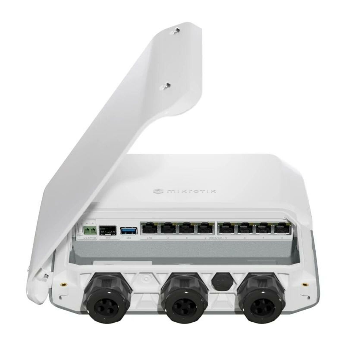 Router Mikrotik RB5009UPr, Mikrotik, Computing, Network devices, router-mikrotik-rb5009upr, Brand_Mikrotik, category-reference-2609, category-reference-2803, category-reference-2826, category-reference-t-19685, category-reference-t-19914, category-reference-t-21371, Condition_NEW, networks/wiring, Price_300 - 400, Teleworking, RiotNook