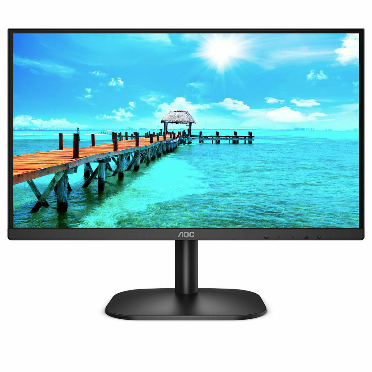 Monitor AOC 22B2AM 21,5" Full HD 75 Hz, AOC, Computing, monitor-aoc-22b2am-21-5-full-hd-75-hz, Brand_AOC, category-reference-2609, category-reference-2642, category-reference-2644, category-reference-t-19685, category-reference-t-19902, computers / peripherals, Condition_NEW, office, Price_100 - 200, Teleworking, RiotNook