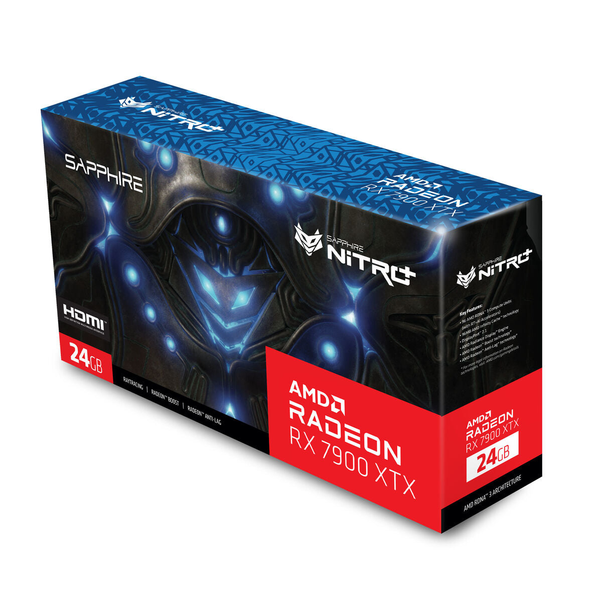 Graphics card Sapphire 24 GB GDDR6, Sapphire, Computing, Components, graphics-card-sapphire-24-gb-ram-gddr6, Brand_Sapphire, category-reference-2609, category-reference-2803, category-reference-2812, category-reference-t-19685, category-reference-t-19912, category-reference-t-21360, computers / components, Condition_NEW, Price_+ 1000, Teleworking, RiotNook