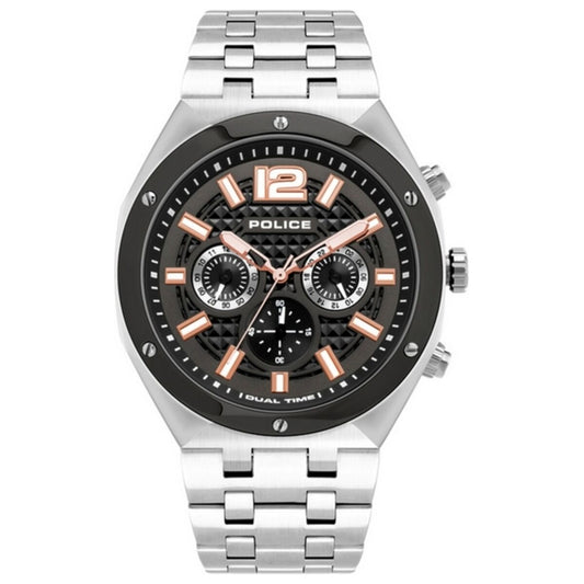 Men's Watch Police PL15995JSTU.61M (Ø 46 mm), Police, Watches, Men, mens-watch-police-pl15995jstu-61m-o-46-mm, : Quartz Movement, Brand_Police, category-reference-2570, category-reference-2635, category-reference-2662, category-reference-2692, category-reference-2994, category-reference-t-19667, category-reference-t-19724, Condition_NEW, fashion, gifts for men, original gifts, Price_100 - 200, RiotNook